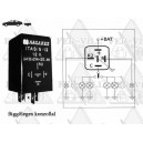 Irányjelző relé, 12V, 5 láb, (SAE)-0