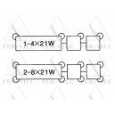 Irányjelző relé, 24V, 4 láb, 10-200W (1-8x18/21W) Irányjelző relé, 24V, 4 láb, 10-200W (1-8x18/21W)-3