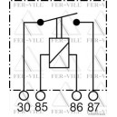 12V 70A 4 lábú relé-2